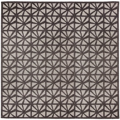 Liora Manne Carmel  Indoor/Outdoor Rug  Black..