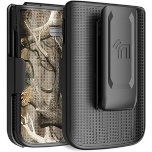 Nakedcellphone Combo for TCL Flip 3 Phone - Hard Case and Belt Clip Holster - 1 of 4
