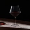 Viski Liminal Burgundy Crystal Wine Glass, Ultrathin Lightweight Clear Drinking Glasses, Elegant Stemmed Glassware,, 32 oz, Set of 4 - 3 of 4