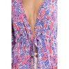 Women's Trendy Floral Print Duster Top - LOVESTITCH - 4 of 4