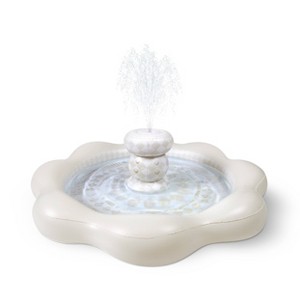 MINNIDIP Exclusive Resort Collection Fountain Play Sprinkler - Travertine Tiles - 1 of 4