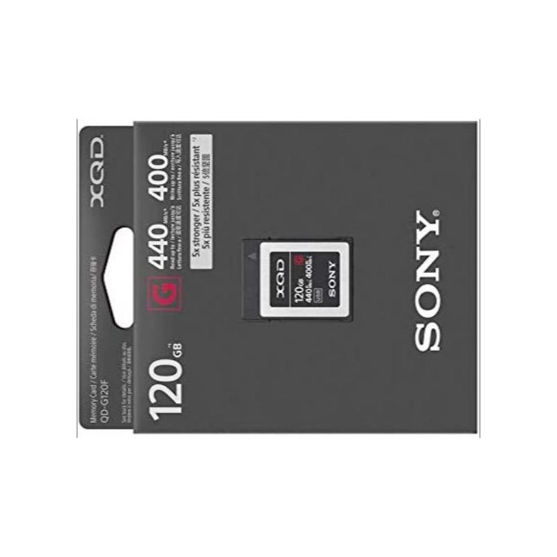 Sony 120GB G Series XQD Memory Card, 4 of 5