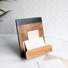 Cook Book Holder Acacia Wood, Marble & Metal by Foreside Home & Garden - 2 of 4
