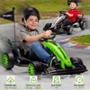 Ride On Go Kart, Kids 24V 7Ah Battery Two 200W Motors, 8MPH Fast Drifting Circling Car, Adjustable Seat Electric Ride Toy, for Kids - 3 of 4
