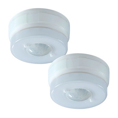 IQ America 6 inch Battery Operated Motion Sensor Ceiling Light 800 lumens