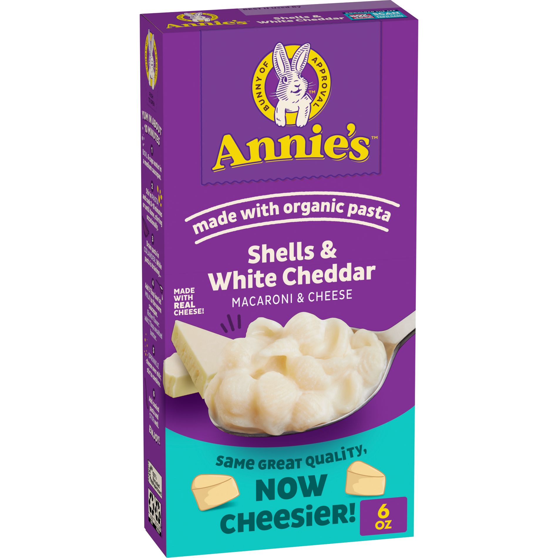 Annie's Organic Shells & White Cheddar Mac and Cheese