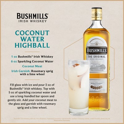 Bushmill's Irish Whiskey - 750ml Bottle