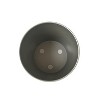 LunaLulinlk Wastebasket, Silver Hammered Finish - 3 of 4