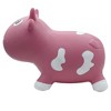 Pop It Up: Kidzzfarm Bouncing Cow: Inflatable Animal Hopper,Ages 12mo+ - 3 of 4