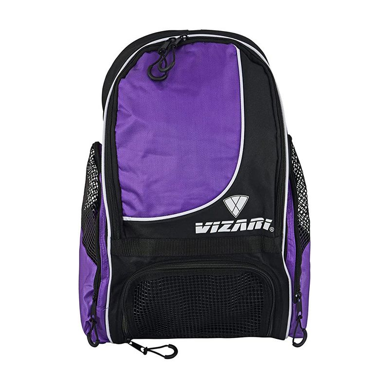 Vizari Solano Soccer Backpack With Ball Compartment and Vented Ball Pocket and Mesh Side Cargo Pockets for Adults and Teens, 1 of 7