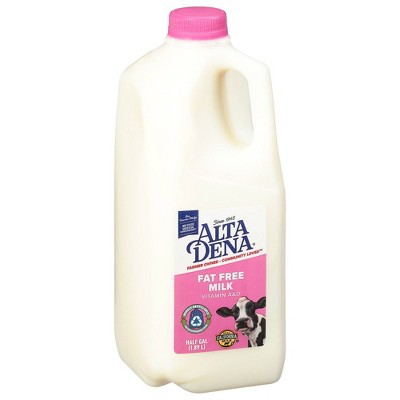 Alta Dena Skim Milk - 0.5gal