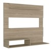55" Engineered Wood Floating Entertainment Center with Extra Superior Shelf, Spacious Storage for Living Room and Bedroom - 3 of 4