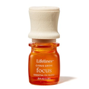 Essential Oil Blend - Citrus Grove: Focus - Lifelines: Precision Pump™, Aromatherapy Diffuser-Compatible, 0.25oz - 1 of 4