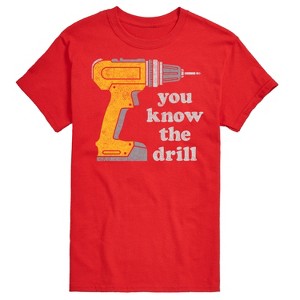 Men's - Instant Message - You Know The Drill Short Sleeve Graphic T-Shirt - 1 of 4