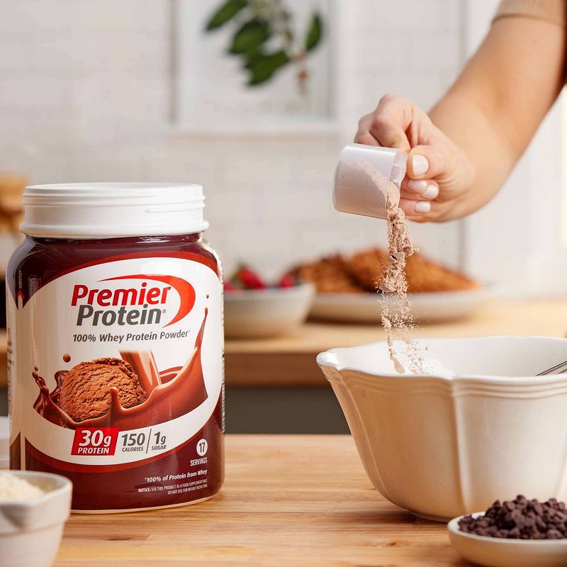 Premier Protein 100% Whey Protein Powder - Chocolate Milkshake - 17 Serve, 4 of 9