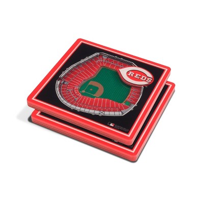 MLB Cincinnati Reds 3D Stadium View Coaster