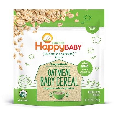 HappyBaby Clearly Crafted Oatmeal Baby 