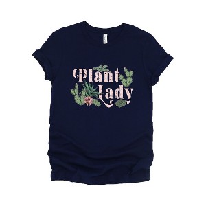 Simply Sage Market Women's Plant Lady Colorful Short Sleeve Graphic Tee - 1 of 4