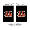 Evergreen NFL Cincinnati Bengals Applique House Flag 28 x 44 Inches Outdoor Decor for Homes and Gardens - 4 of 4