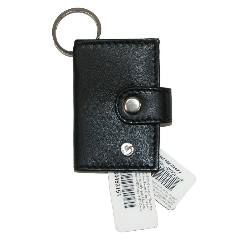 CTM Leather Scan Card Key Chain Wallet, 3 of 4