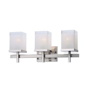 Maxim Lighting Tetra 3 - Light Vanity in  Satin Nickel - 1 of 4