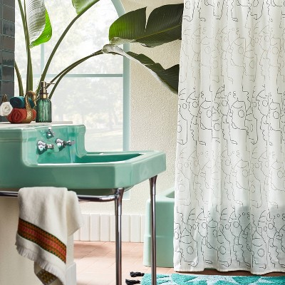 In This Together Shower Curtain White Opalhouse™ Designed With