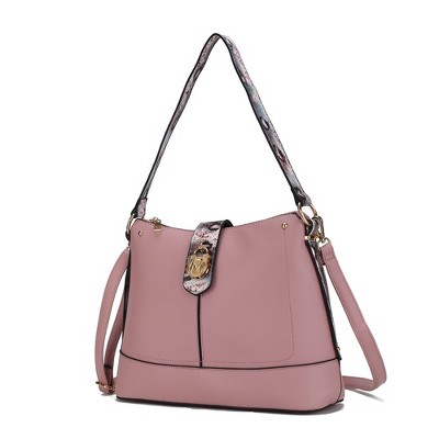 MKF Collection Ezra Snake Embossed Shoulder Trendy Bag by Mia K