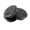 Unique Bargains 5Pcs 53mm Mounting Hole Diameter Computer Desk Table Counter Top Cable Wire Grommets - 3 of 4