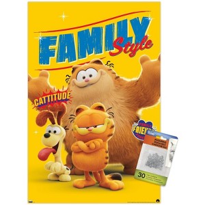 Trends International The Garfield Movie - Family Style Unframed Wall Poster Prints - 1 of 4