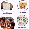 4E's Novelty 144 Pack Halloween Tattoos for Kids - Pre-Cut 2" Non-Toxic Kids Assorted Tattoos with 6 Designs Perfect Halloween Fillers for Goodie Bags - 4 of 4