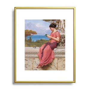Jonas Loose The Game Of Love Metal Framed Art Print - Deny Designs - 1 of 4
