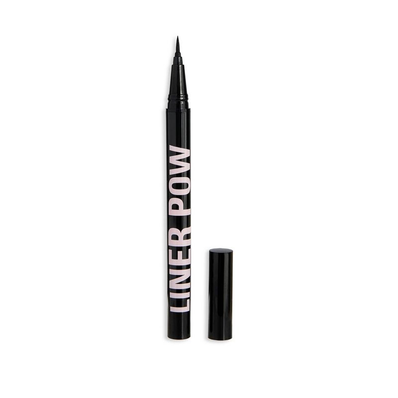 Makeup Revolution Liner Pow Liquid Eyeliner - Black - 0.01 fl oz, 3 of 6