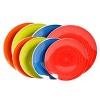 Hometrends Crenshaw 12 Piece Fine Ceramic Dinnerware Set in Assorted Colors - 3 of 4