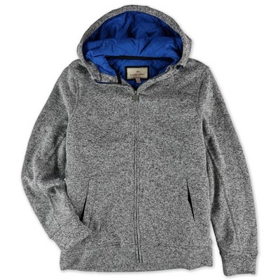 Aeropostale Mens Marled FZ Fleece Jacket