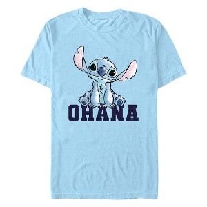 Men's Lilo & Stitch Alien Ohana T-Shirt - 1 of 4