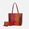 MKF Collection Piper Gradient Rainbow Women’s Tote Bag with Matching Wallet by Mia K - 2 of 4