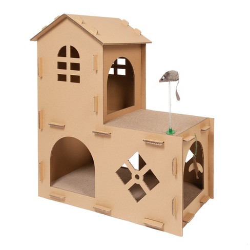 Cardboard cat scratcher clearance target