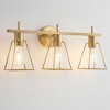 KAISITE 2-Light Metallic Industrial Bathroom Vanity Fixture - 2 of 4