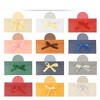 Unique Bargains Bow Tie Design Invitation Envelopes for Greeting Cards Wedding Birthday Christmas 5 Pcs - 3 of 4