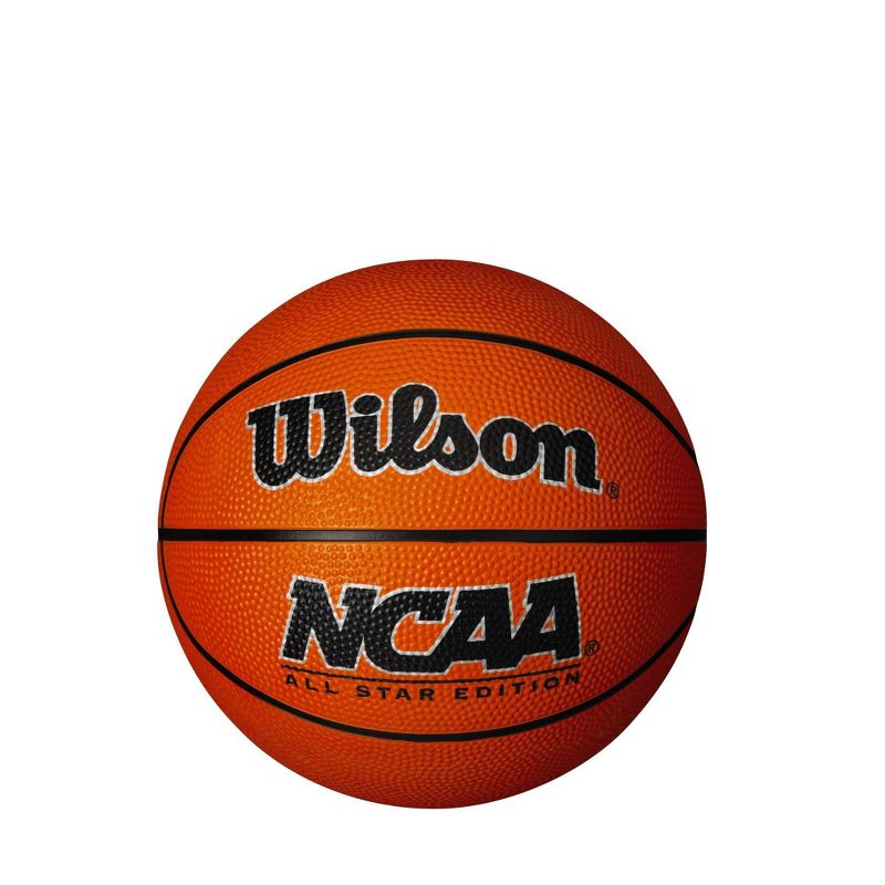 Wilson NCAA Mini Basketball - Brown, 1 of 2