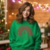 Simply Sage Market Women's Graphic Sweatshirt Holly Jolly Rainbow - 2 of 4