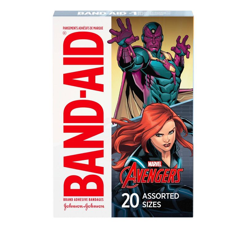 Band-Aid Avengers Adhesive Bandages - 20ct, 1 of 10