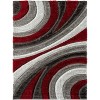 Luxe Weavers Modern Shag Geometric Indoor Area Rug - 2 of 4