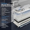 YUNZII IF99 Mechanical Gaming Keyboard with Smart LCD Display White, Gateron Zero - 3 of 4
