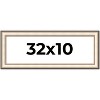 PosterPalooza | Panoramic Contemporary Silver Frame - UV Acrylic, Foam Board Backing, Hanging Hardware - 2 of 4