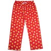 Pavilion Gift Company -  and Pizza - S Red Lounge Pants - Pajama Bottoms - 4 of 4