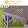 Aivituvin Large Outdoor Cat Run, Wooden Waterproof Cat Enclosure-AIR52-M - 4 of 4