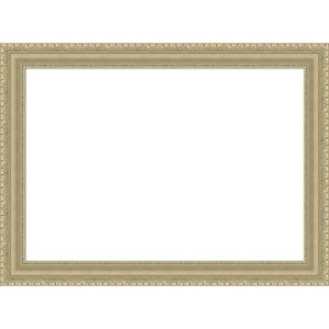 Amanti Art Champagne Teardrop Framed Dry Erase Magnetic Board - 1 of 4