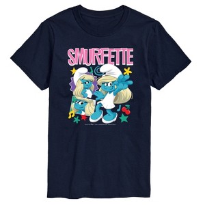 Men's - Smurfs - Smurfette Short Sleeve Graphic T-Shirt - 1 of 4