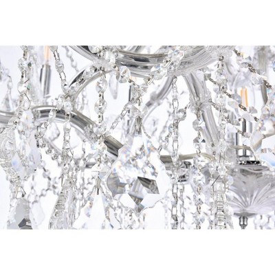 Maria Theresa 28-Light Chrome Crystal Chandelier